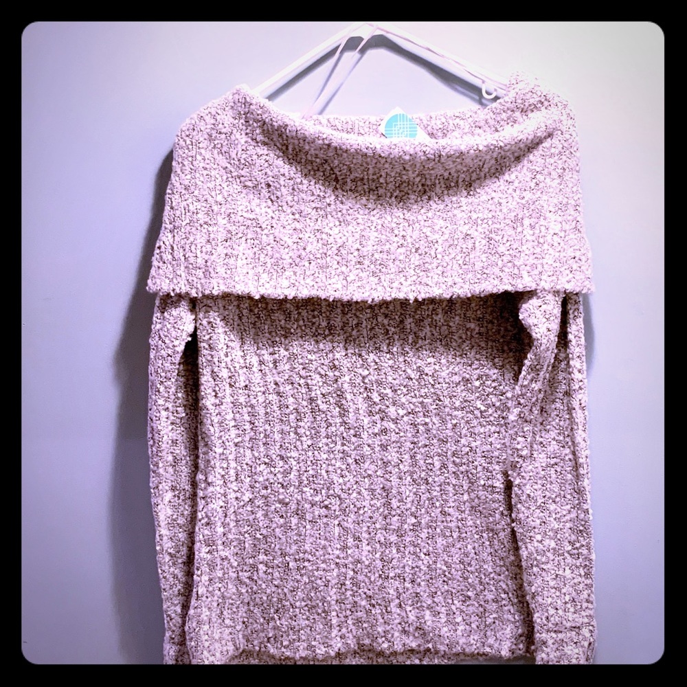 Off the Shoulder Sweater
